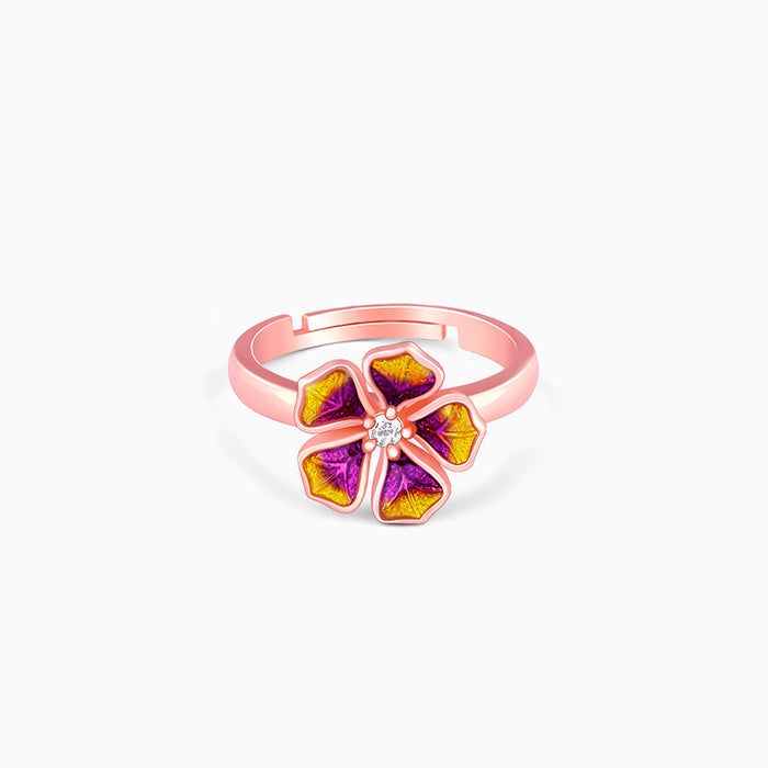 Rose Gold Bell Mallow Ring