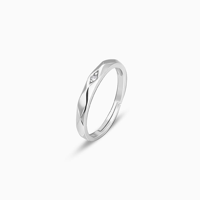 Silver Rhomb Ring