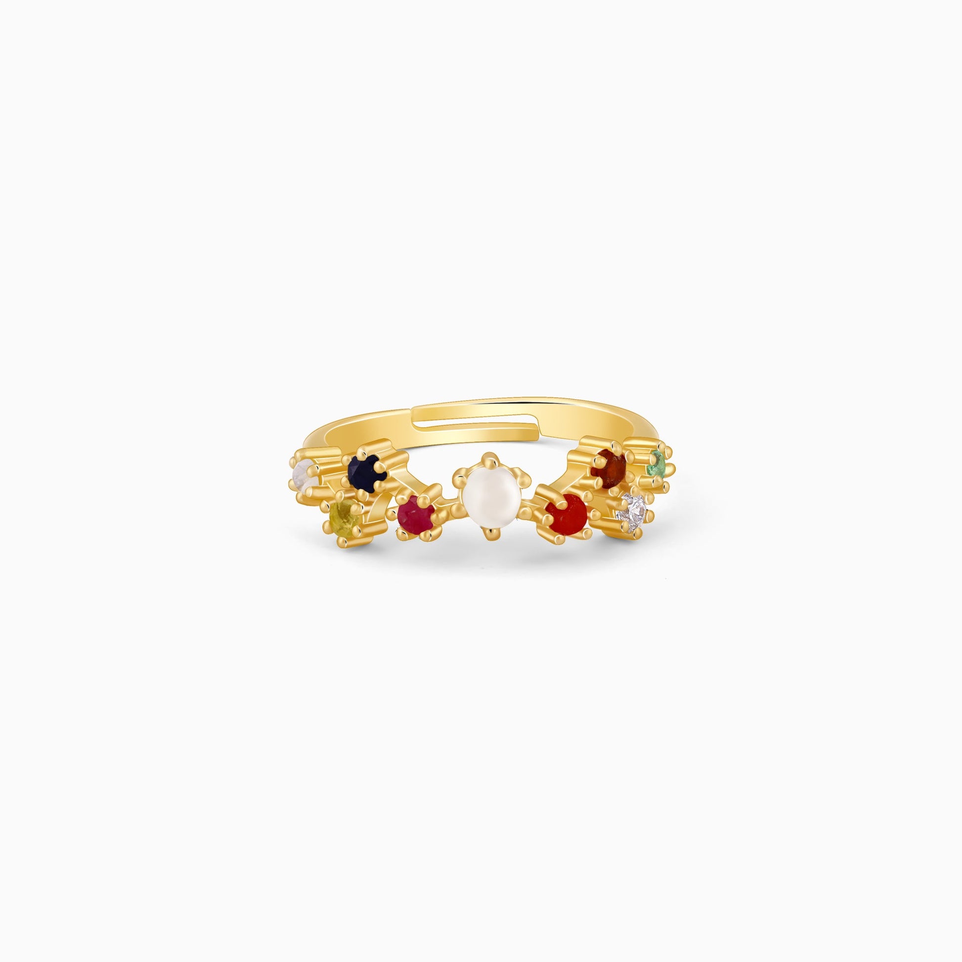 Golden Spectra Glow Ring