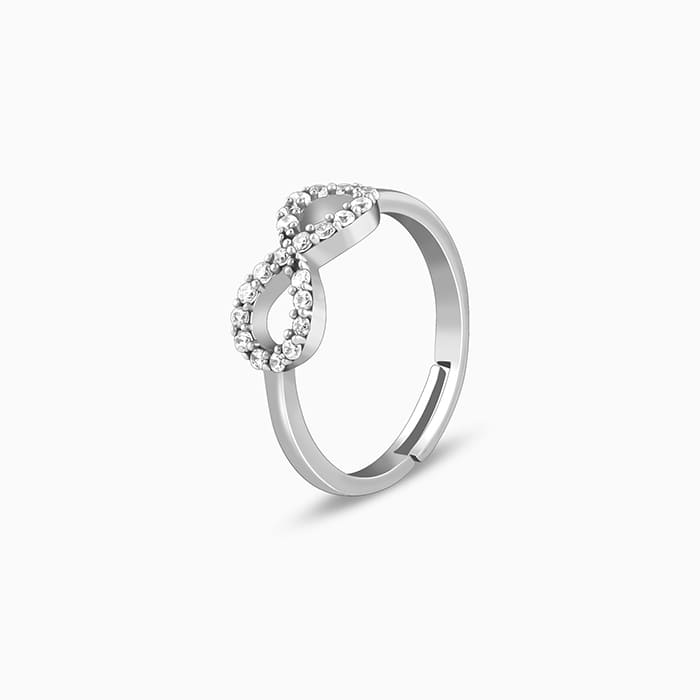 Silver Infinite Grace Ring