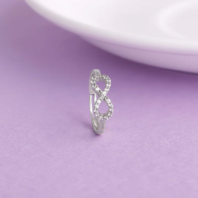 Silver Infinite Grace Ring