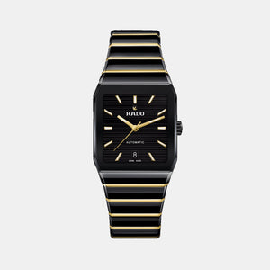 Anatom Unisex Automatic Black Dial Analog Ceramic Watch R10200152