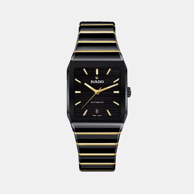 Anatom Unisex Automatic Black Dial Analog Ceramic Watch R10200152