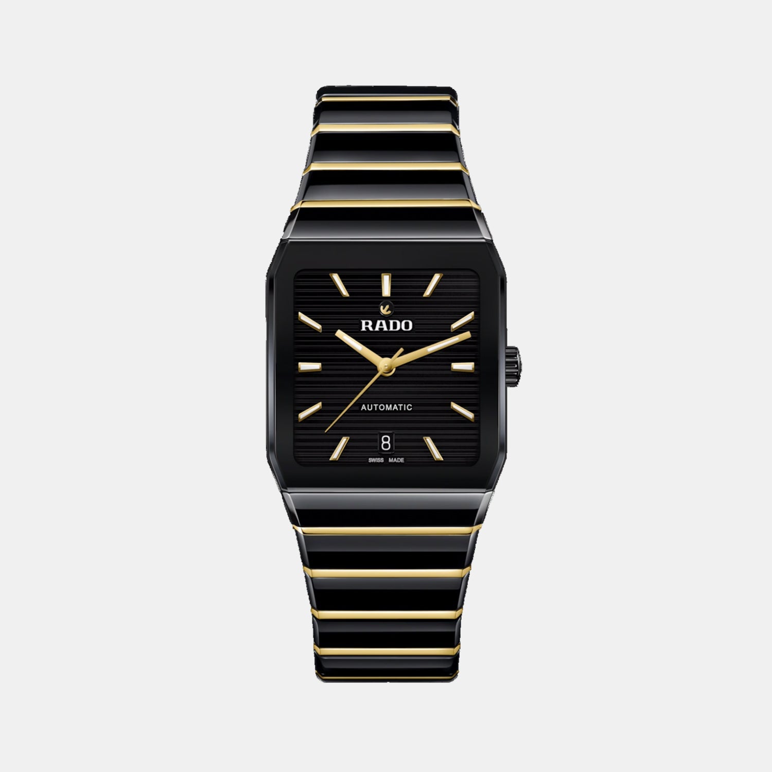 Anatom Unisex Automatic Black Dial Analog Ceramic Watch R10200152
