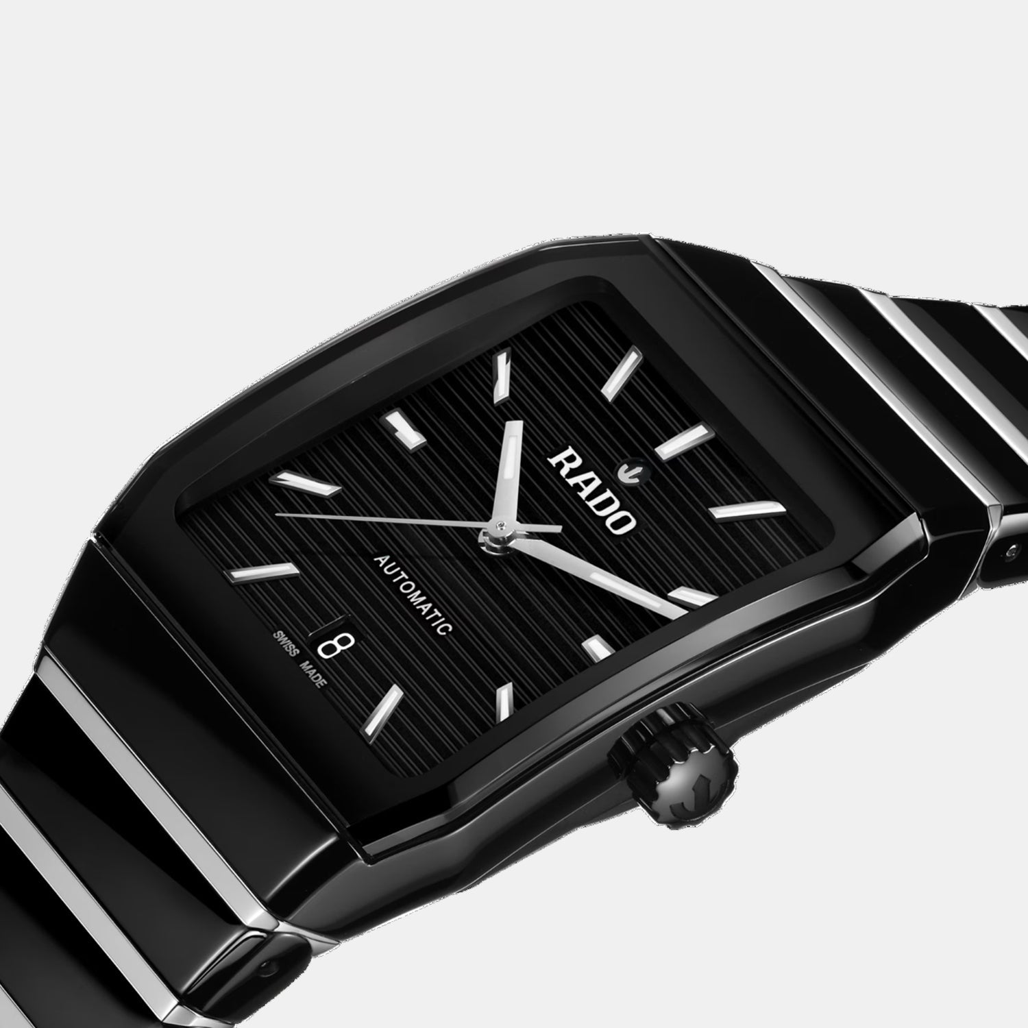 Anatom Unisex Automatic Black Dial Analog Stainless Steel Watch R10201152