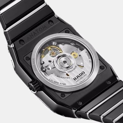 Anatom Unisex Automatic Black Dial Analog Ceramic Watch R10201712