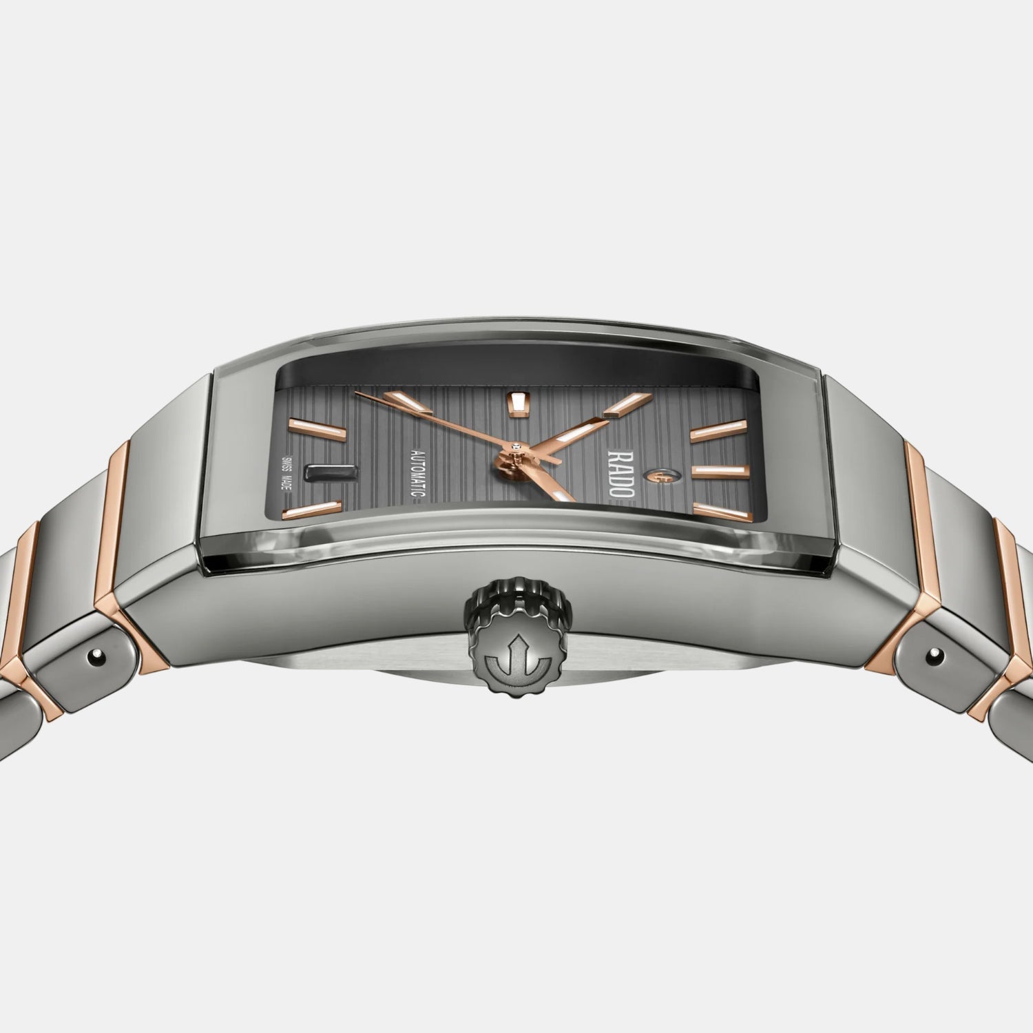 Anatom Unisex Automatic Grey Dial Analog Ceramic Watch R10203102
