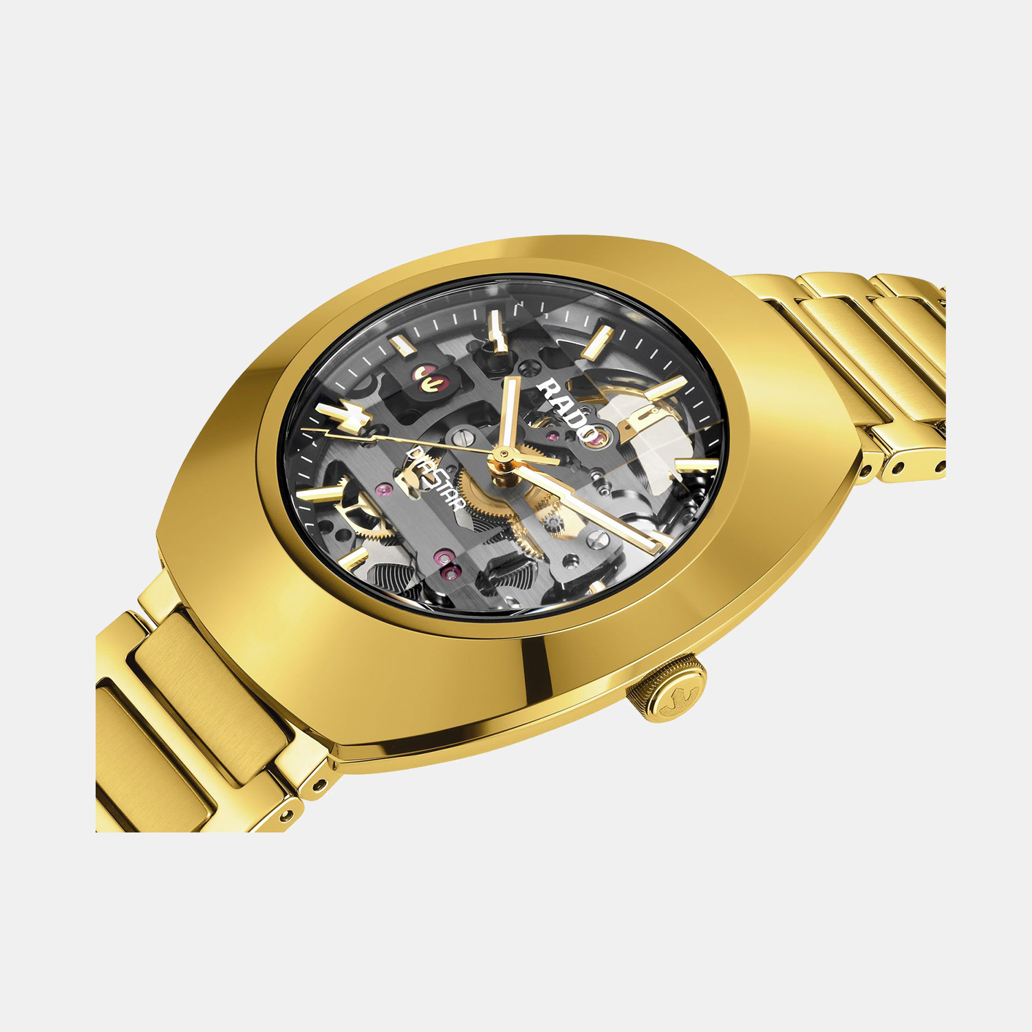 Diastar Unisex Automatic Grey Dial Analog Stainless Steel Watch R12164153