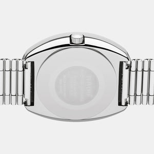 Diastar Men Quartz White Dial Analog Stainless Steel Watch R12391103