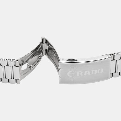 Diastar Men Quartz White Dial Analog Stainless Steel Watch R12391103