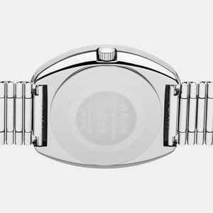 Diastar Men Quartz Black Dial Analog Stainless Steel Watch R12391153