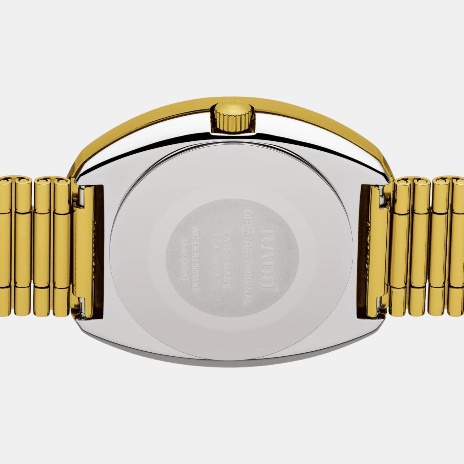 Diastar Men Automatic Gold Dial Analog Stainless Steel Watch R12413033