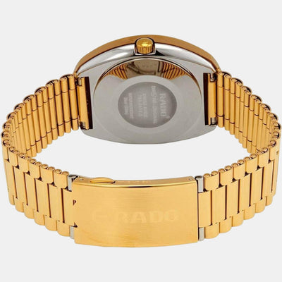 Diastar Men Automatic Green Dial Analog Stainless Steel Watch R12413533