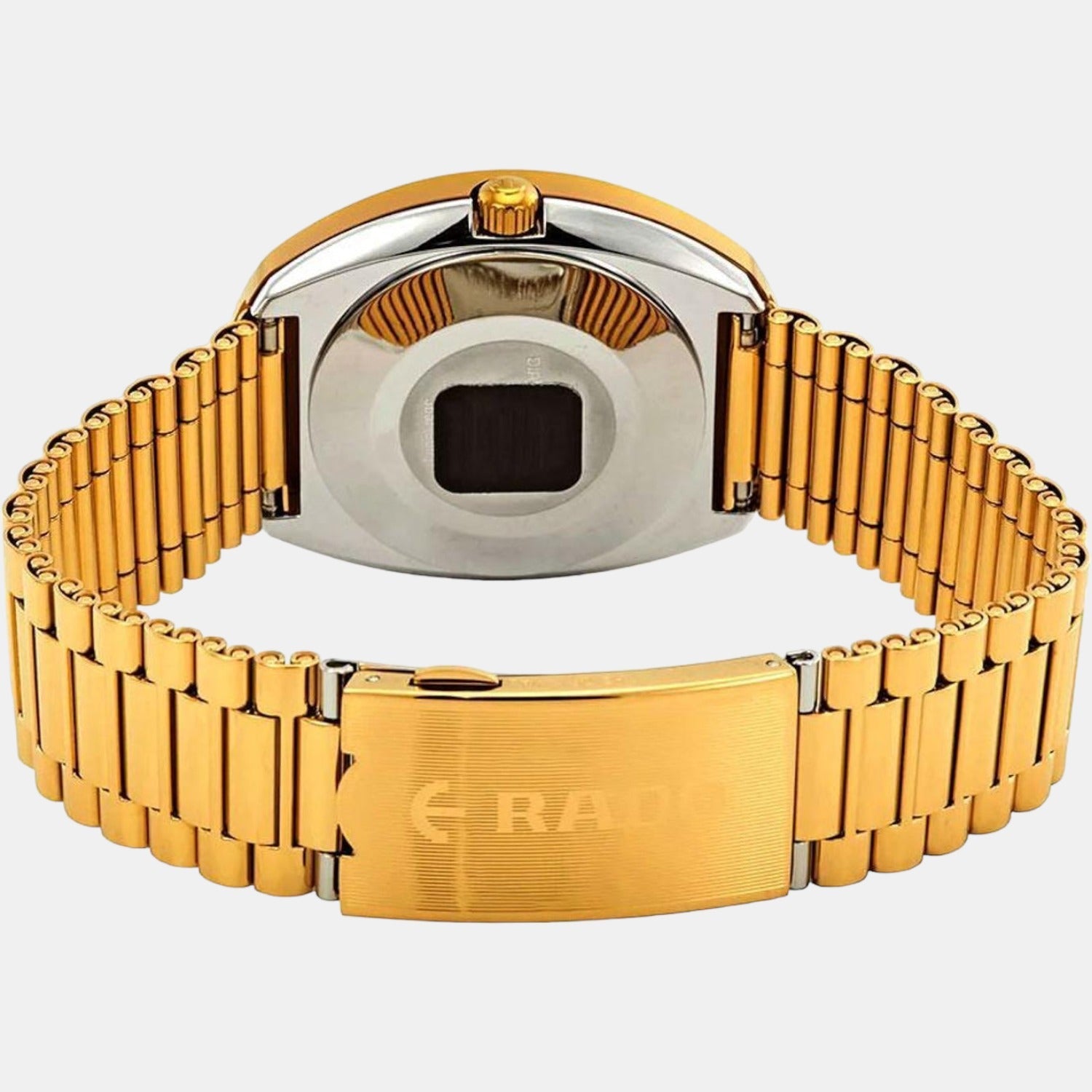Diastar Men Automatic Two Tone Dial Analog Stainless Steel Watch R12413803
