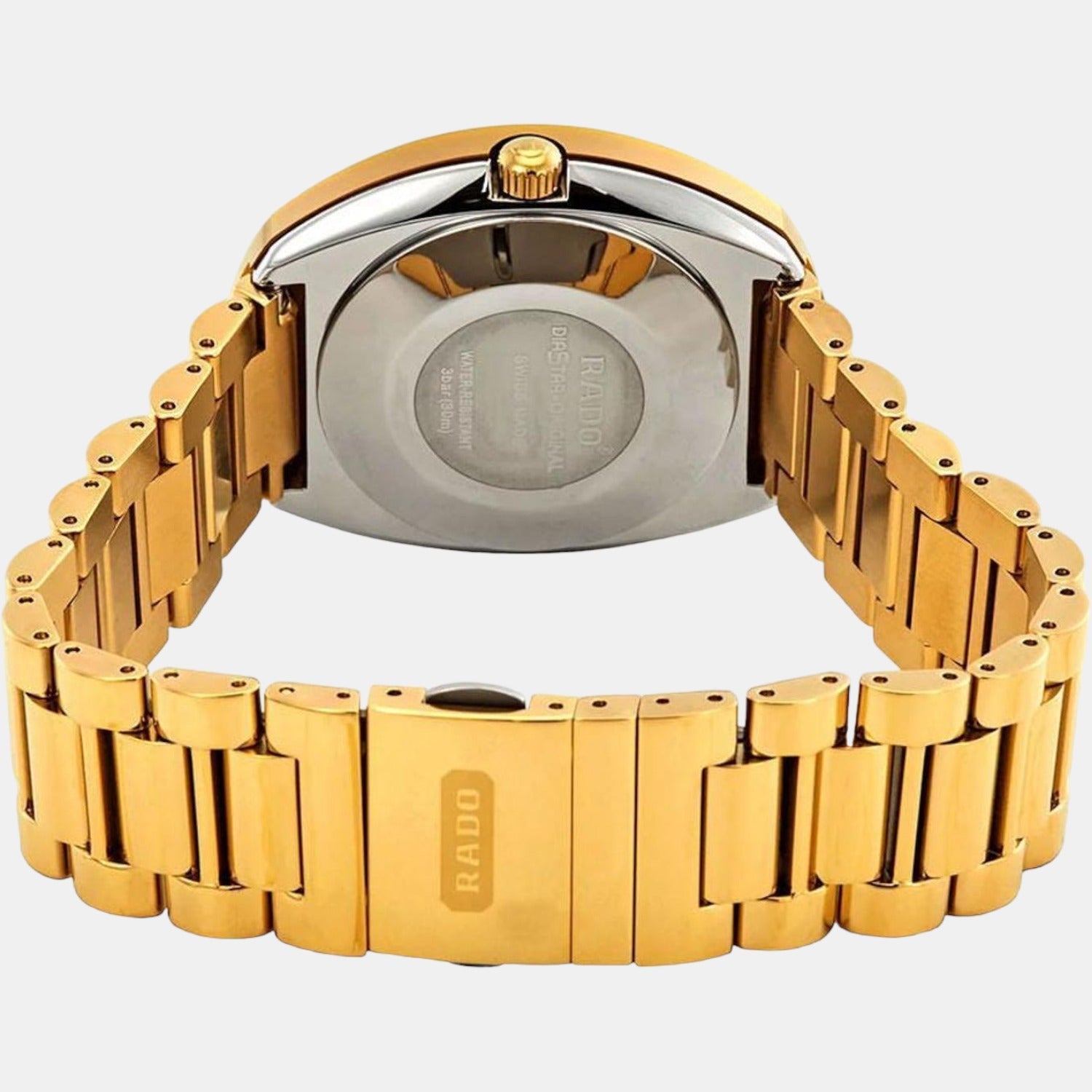 Diastar Women Automatic Gold Dial Analog Stainless Steel Watch R12416393
