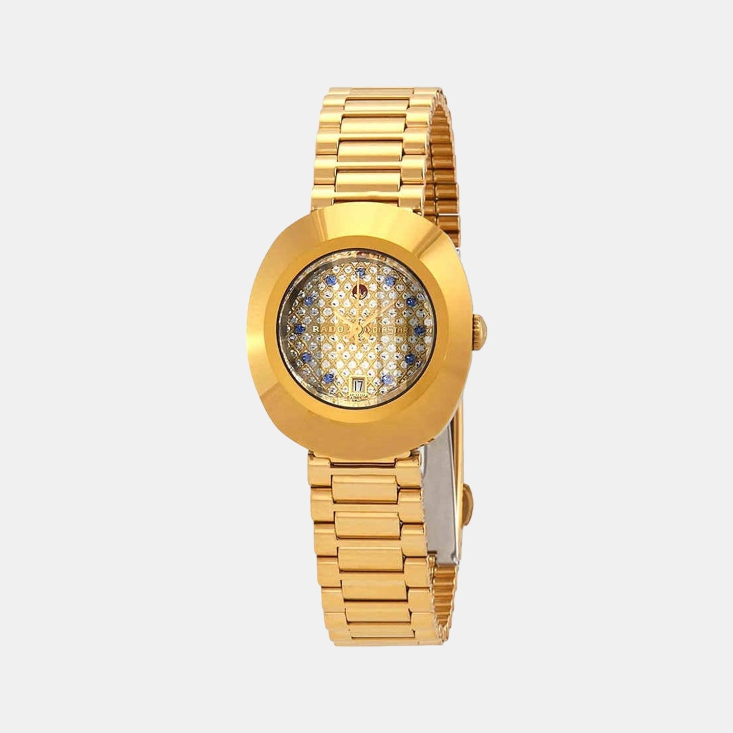 Diastar Women Automatic Gold Dial Analog Stainless Steel Watch R12416393