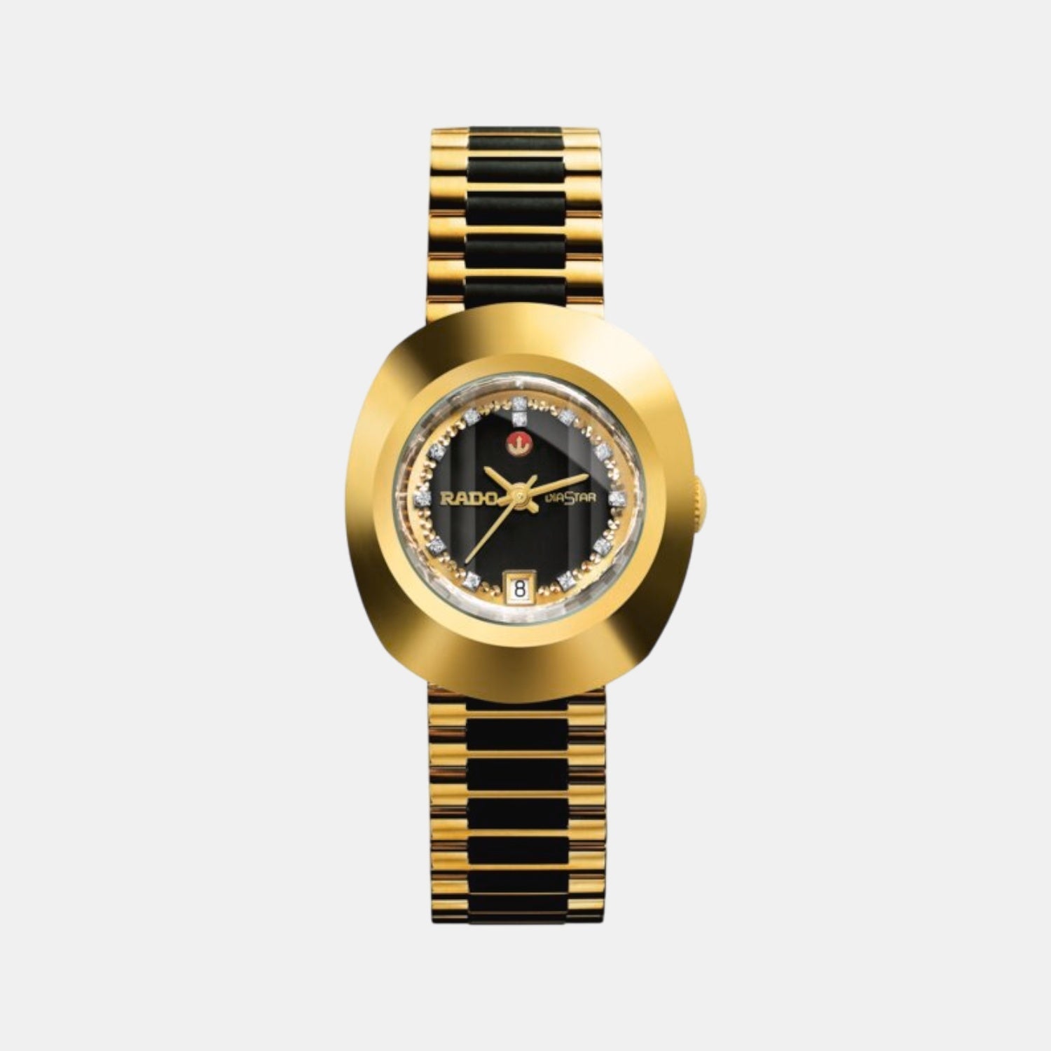 DiaStar Original Women Automatic Black Dial Analog Stainless Steel Watch R12416514