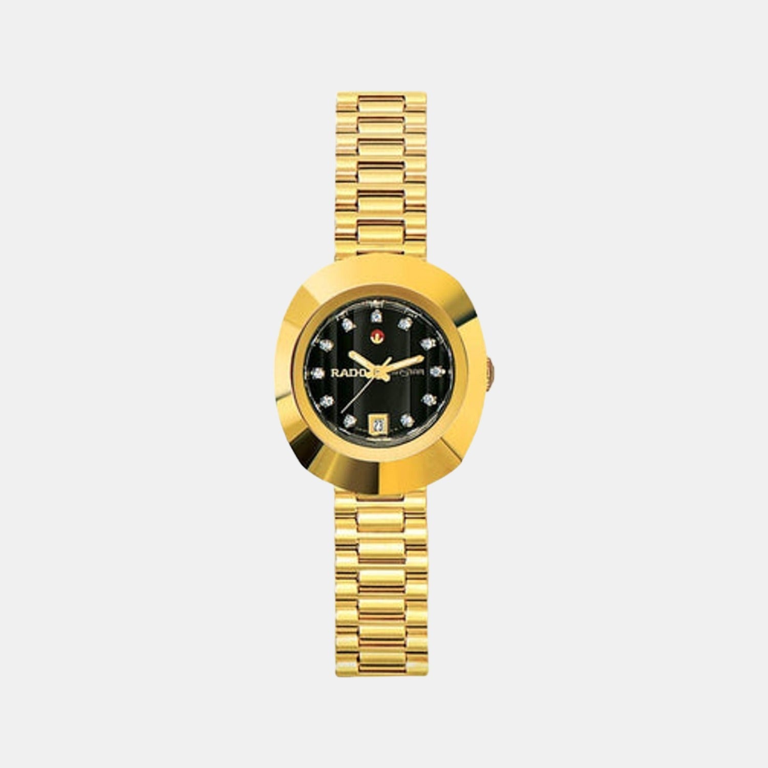 Diastar Women Automatic Black Dial Analog-Digital Stainless Steel Watch R12416613
