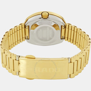 Diastar Women Automatic Gold Dial Analog Stainless Steel Watch R12416673