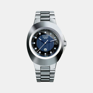 Diastar Men Automatic Blue Dial Analog Stainless Steel Watch R12637163