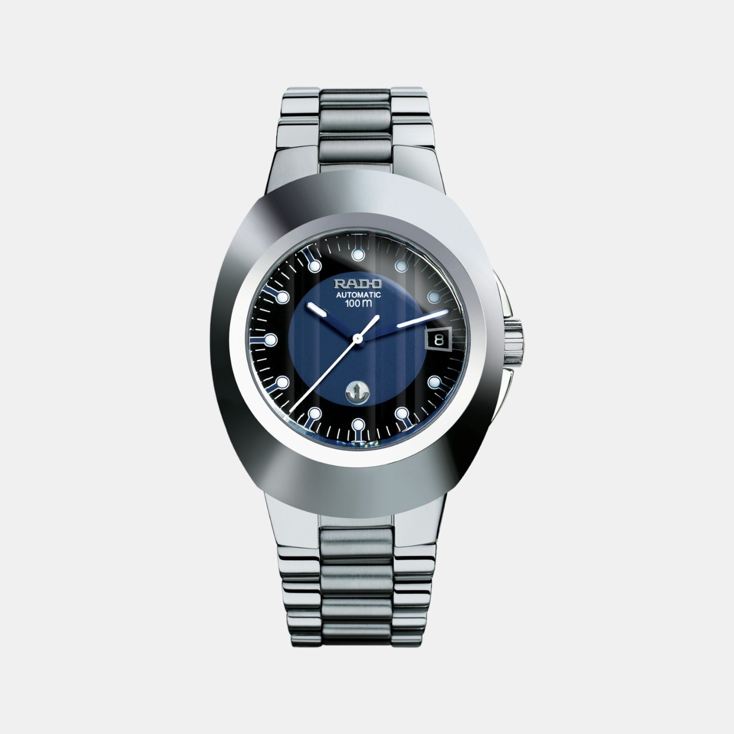 Diastar Men Automatic Blue Dial Analog Stainless Steel Watch R12637163