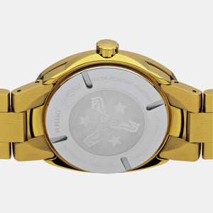 Diastar Men Automatic Gold Dial Analog Stainless Steel Watch R12999253