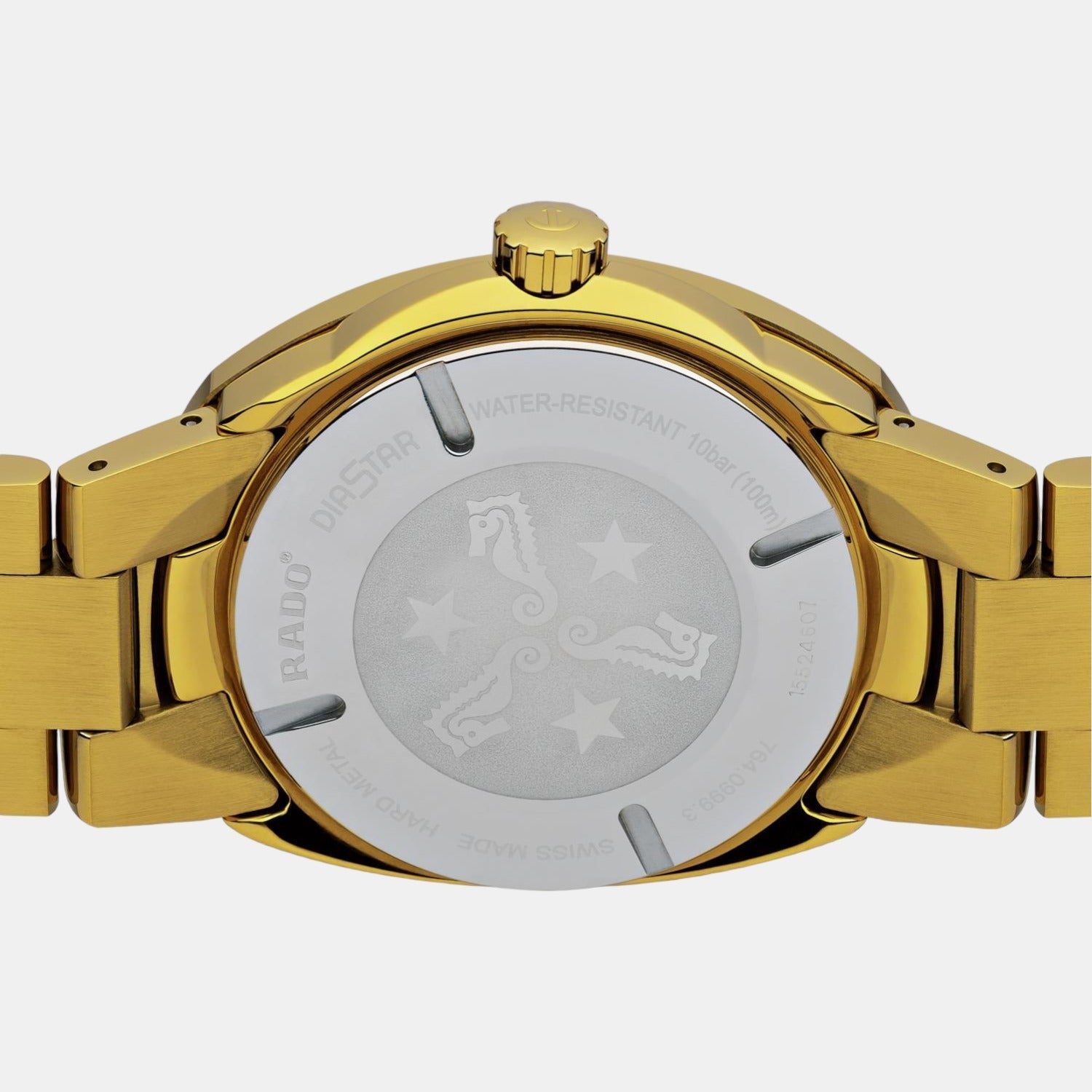 Diastar Men Automatic Gold Dial Analog Stainless Steel Watch R12999253