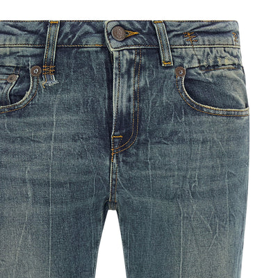 R13 Overflow Boy Flare Jeans