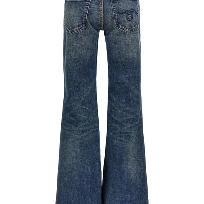 R13 Overflow Boy Flare Jeans
