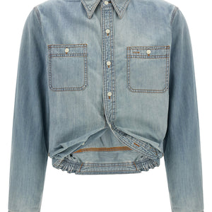 R13 Wrap Around Shirt