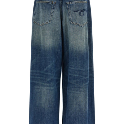 R13 Nico Wrap Jeans