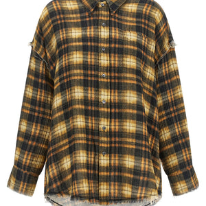 R13 Raw Cut Hem Shirt
