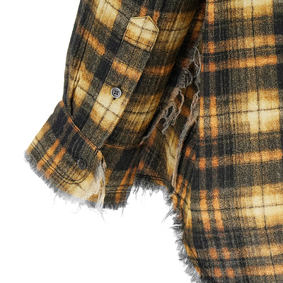 R13 Raw Cut Hem Shirt