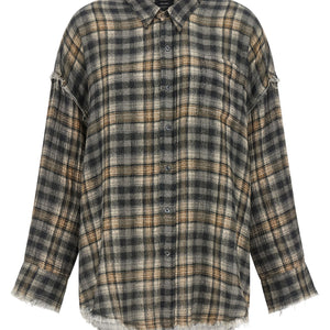 R13 Raw Cut Hem Shirt