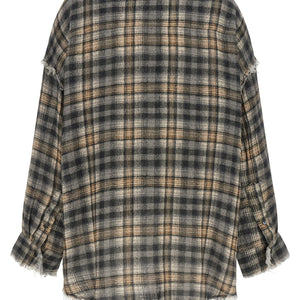 R13 Raw Cut Hem Shirt