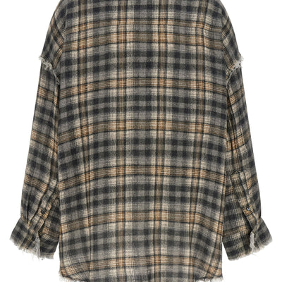 R13 Raw Cut Hem Shirt