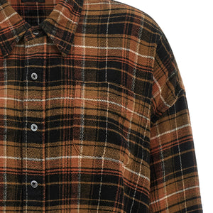 R13 Raw Cut Cropped Shirt