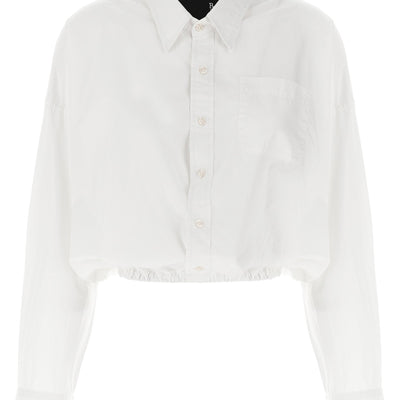 R13 Crossover Bubble Shirt