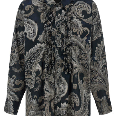 R13 Paisley Print Shirt