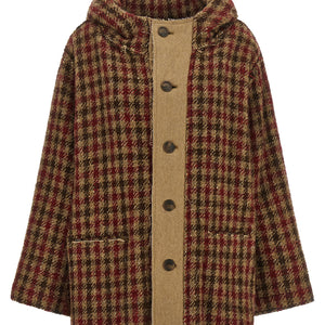 R13 Houndstooth Check Jacket