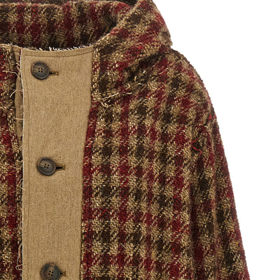 R13 Houndstooth Check Jacket