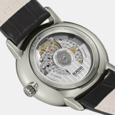 DiaMaster Thinline Men Automatic Black Dial Analog Leather Watch R14067166