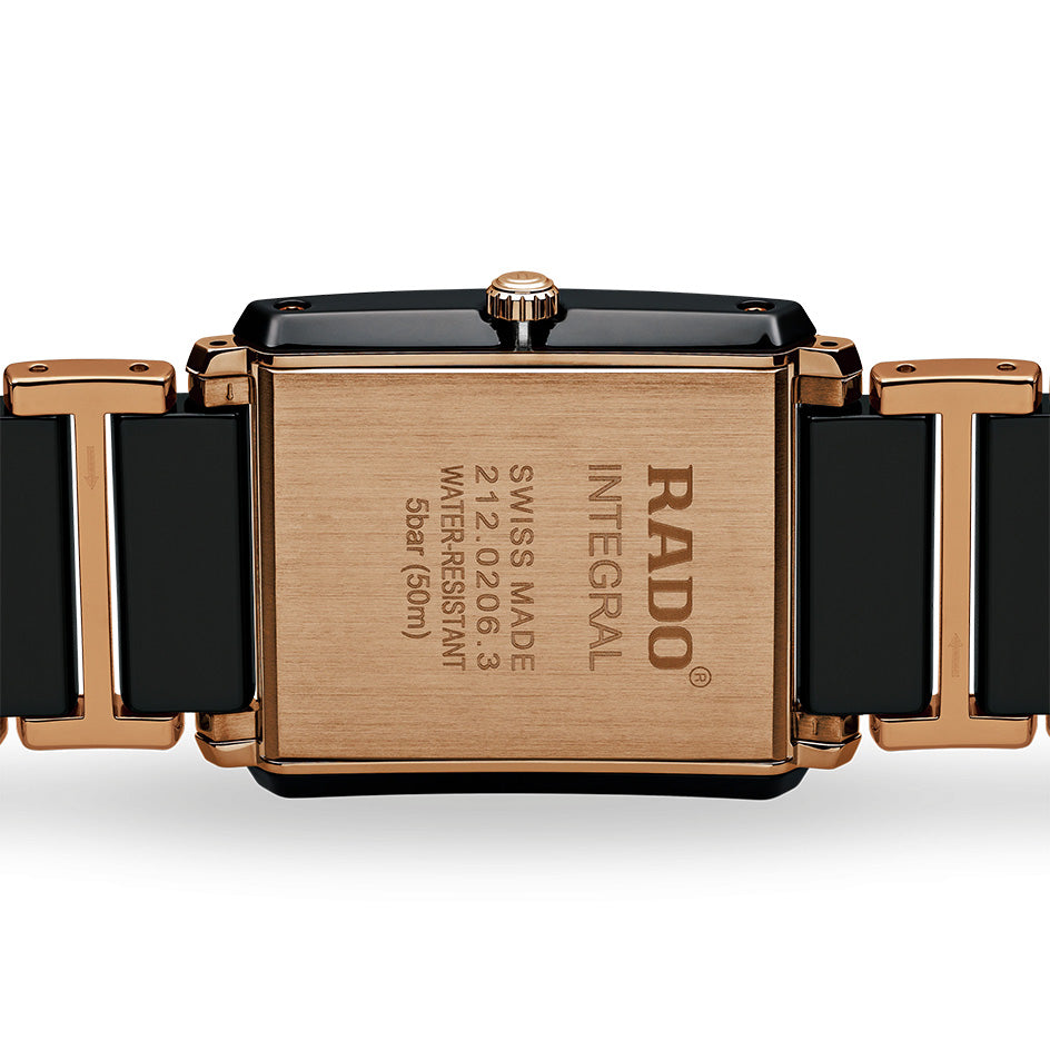 Rado Integral Black Dial Unisex 31mm