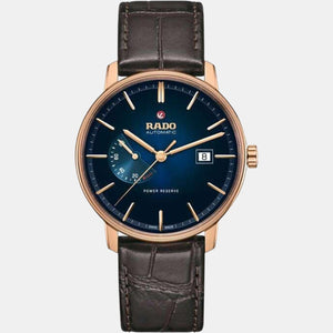 Coupole Men Automatic Blue Dial Analog Leather Watch R22879215