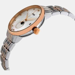 Coupole Women Quartz White Dial Analog Stainless Steel Watch R22883923