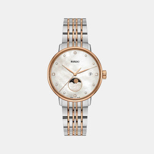Coupole Women Quartz White Dial Analog Stainless Steel Watch R22883923