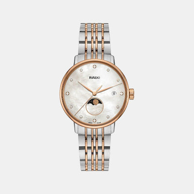 Coupole Women Quartz White Dial Analog Stainless Steel Watch R22883923