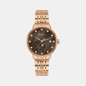 Coupole Women Quartz Brown Dial Analog Stainless Steel Watch R22885903