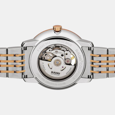 Coupole Men Automatic Black Dial Analog Stainless Steel Watch R22894163