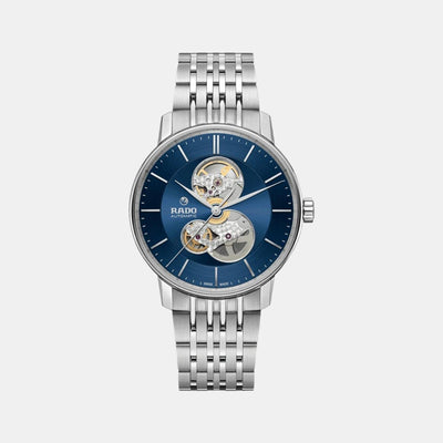 Coupole Women Quartz Blue Dial Analog Stainless Steel Watch R22894203